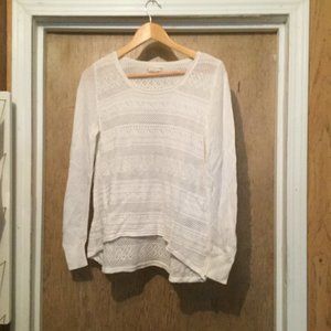 Billabong open knit sweater